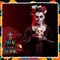 4 Pcs Day of The Dead Table Decorations Day of The Dead Centerpiece for Table Dia De Los Muertos Tiered Tray Decor